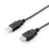 Cable equip alargo usb 2.0 tipo a macho -  hembra 1.8m