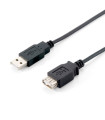 Cable equip alargo usb 2.0 tipo a macho - hembra 1.8m