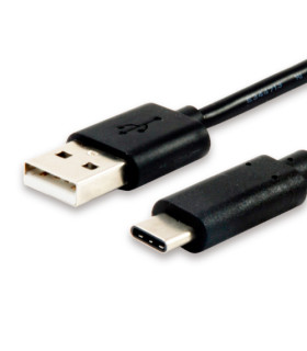 Cable equip usb 2.0 tipo a macho -  tipo c macho 1 m