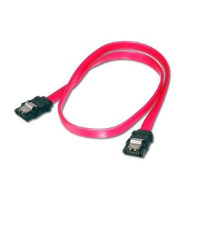 Cable serial sata iii equip con clip de seguridad 0.5m