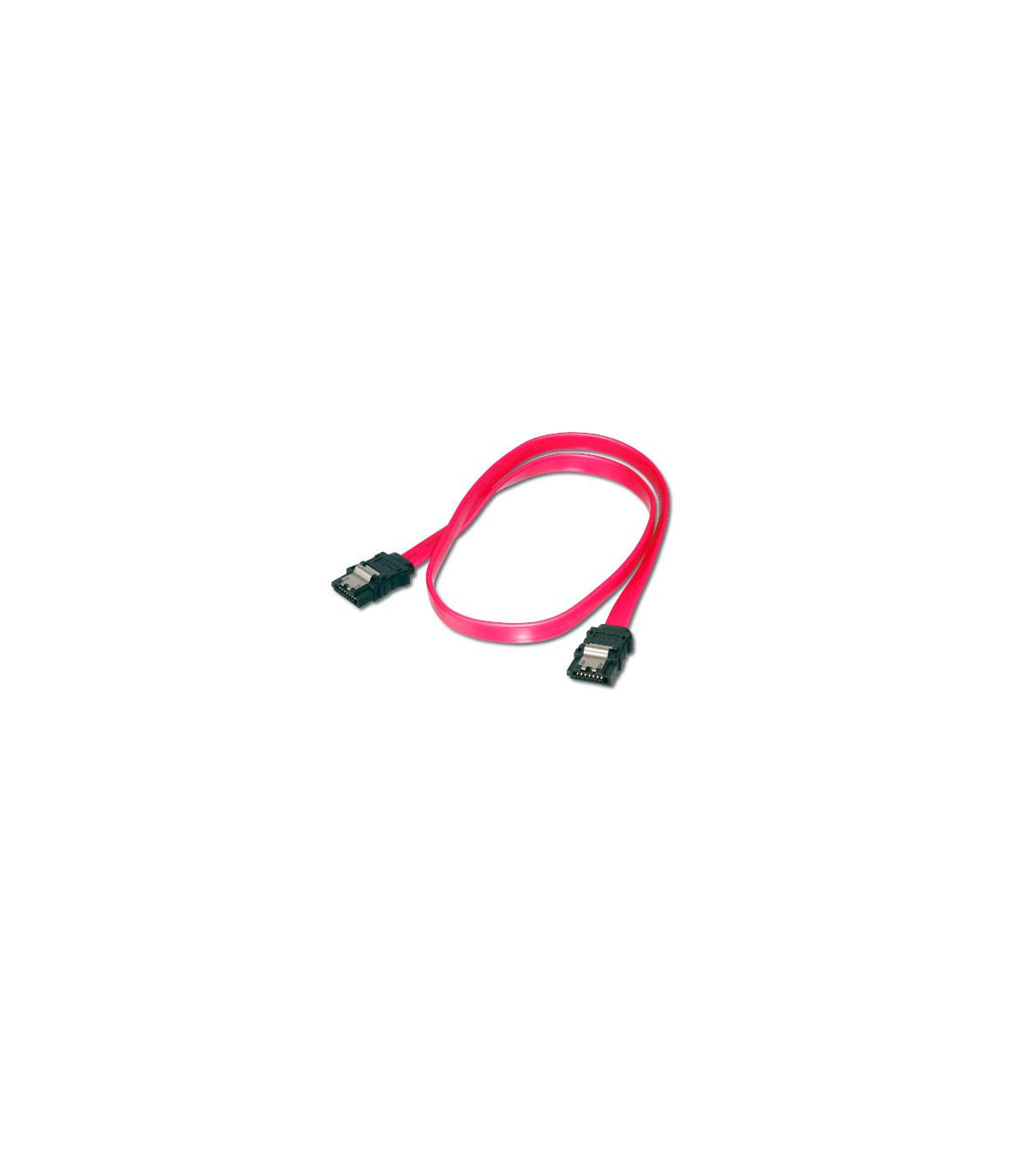 Cable serial sata iii equip con clip de seguridad 0.5m