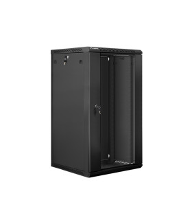 Armario rack lanberg 22u 600x600x1082 auto ensamblado 19 pulgadas hasta 60 kg negro