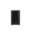 Armario rack lanberg 22u 600x600 autoensamblado 19 pulgadas hasta 60kg negro