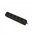 Regleta lanberg 5 tomas schuko negra 1.5m