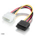 Cable alimentacion sata equip ( molex a sata)