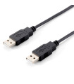 Cable equip usb 2.0 tipo a macho - a macho 1.8m
