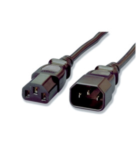 Cable extensor de alimentacion equip c14 a c13 macho - hembra 1.8m