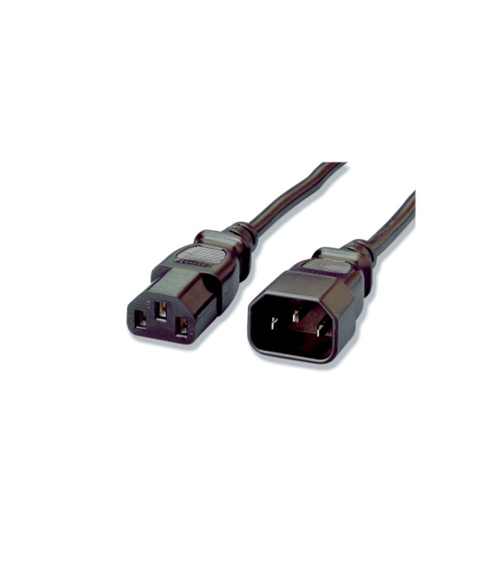 Cable extensor de alimentacion equip c14 a c13 macho - hembra 1.8m