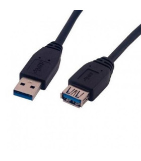Cable equip alargo usb 3.0 tipo a macho -  hembra 3m