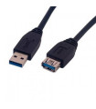 Cable equip alargo usb 3.0 tipo a macho - hembra 3m