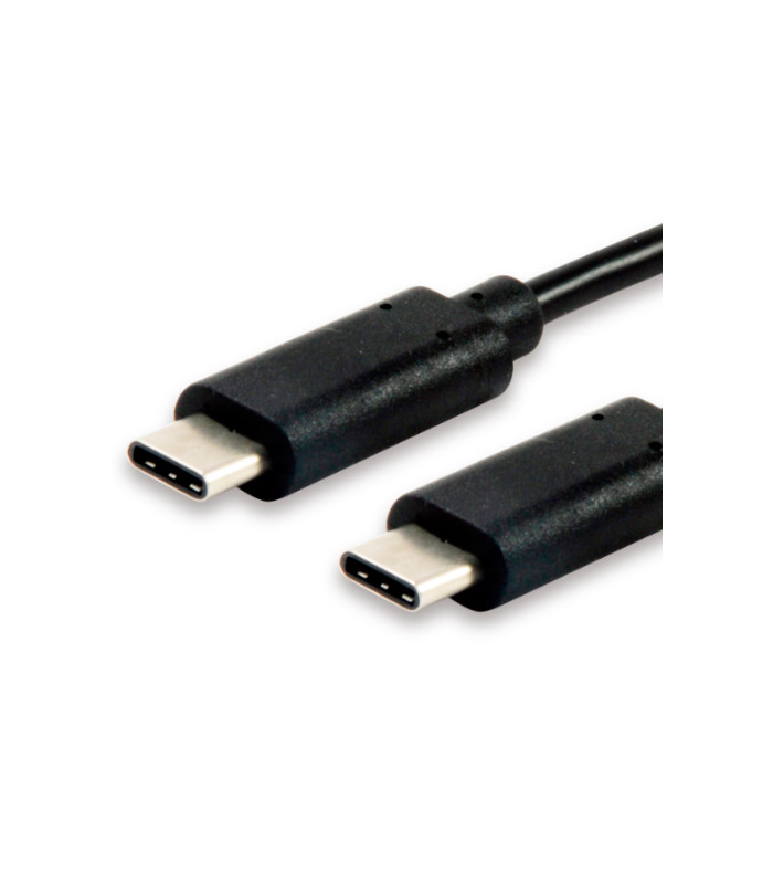 Cable equip usb tipo c macho a usb tipo c macho 1m