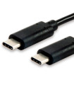 Cable equip usb tipo c macho a usb tipo c macho 1m
