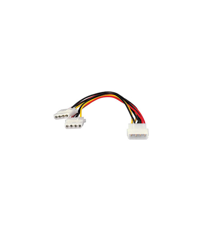 Duplicador cable de alimentacion atx  equip conector molex 5.25 x2