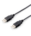 Cable equip usb 2.0 tipo a macho - macho 3m
