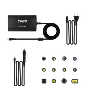 Cargador portatil universal tooq tqlc - 100bs01m 100w 1xusb