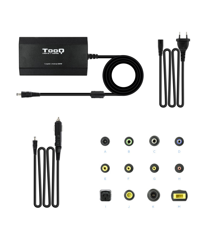 Cargador portatil universal tooq tqlc - 100bs01m 100w  1xusb