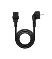 Cable alimentacion nanocable cpu - red 220v 3 m. corriente