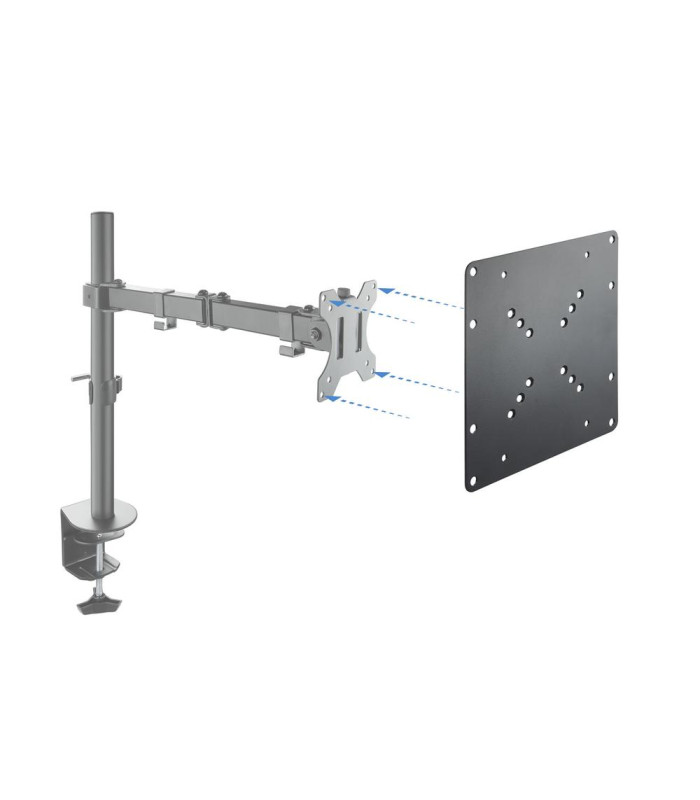 Adaptador vesa tooq vma0200 - b 200x200 -200x100 -100x200 negro