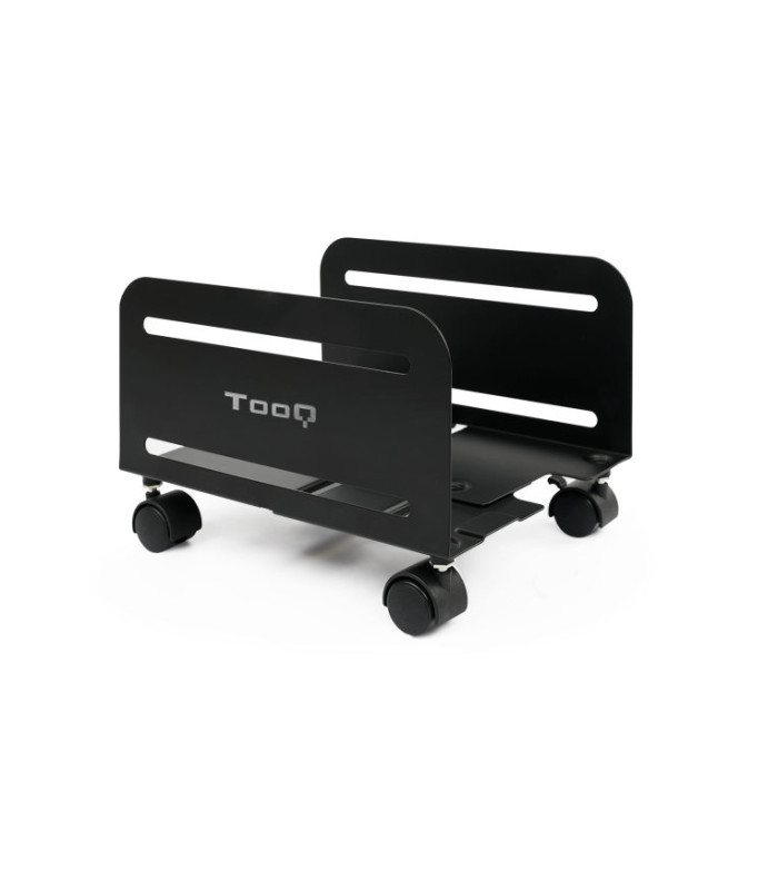 Soporte para cpu de suelo con ruedas tooq umcs0004 - b negro
