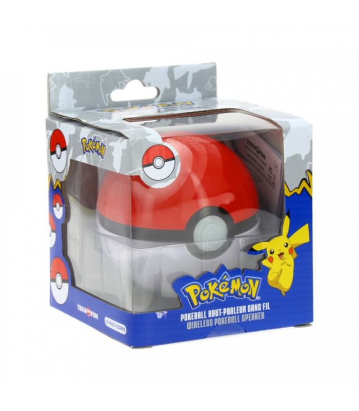 Altavoz bluetooth teknofun madcow entertainment pokemon pokeball