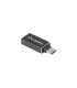Adaptador usb lanberg usb - c m 3.1 a usb - a h otg negro