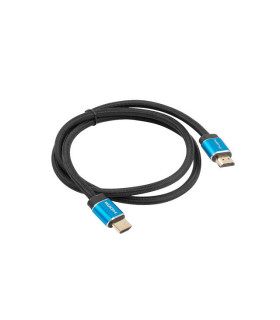 Cable hdmi lanberg m - m v2.0 premium certificate 1m negro