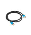 Cable hdmi lanberg m - m v2.0 premium certificate 1m negro