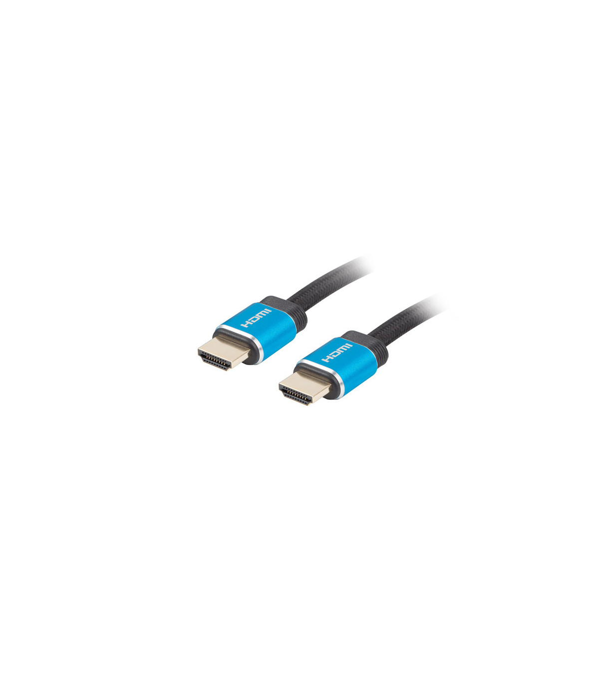 Cable hdmi lanberg m - m v2.0 premium certificate 1m negro