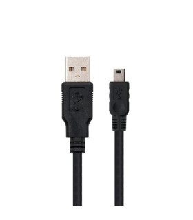 Cable nanocable usb (a) 2.0 a mini usb 5 pin 1m