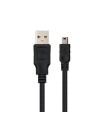 Cable nanocable usb (a) 2.0 a mini usb 5 pin 1m