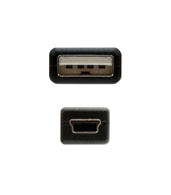 Cable nanocable usb (a) 2.0 a mini usb 5 pin 1m