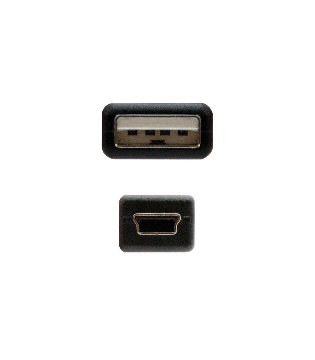 Cable nanocable usb (a) 2.0 a mini usb 5 pin 1m