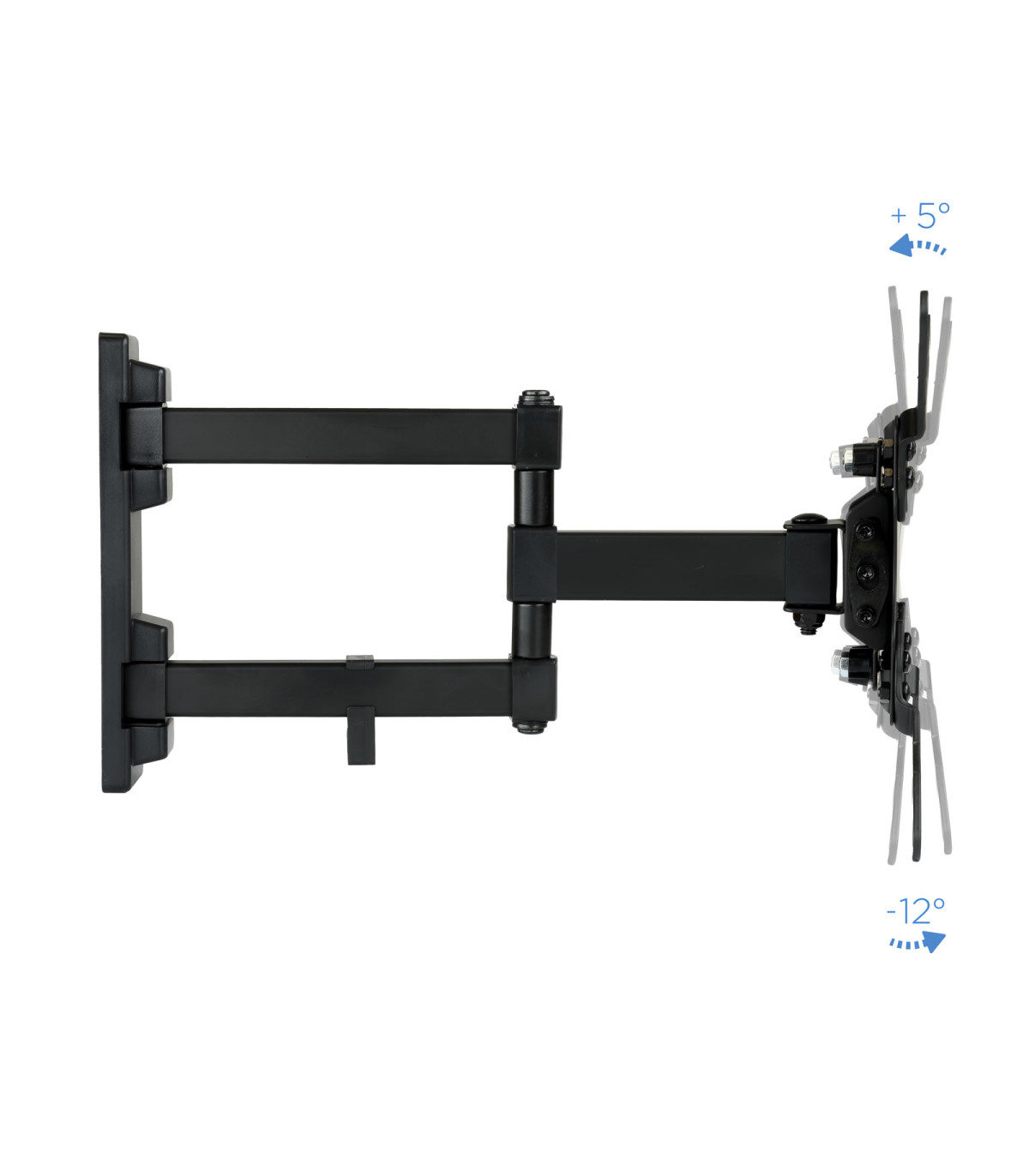 Soporte pared tv television monitor tooq 13 - 42 pulgadas  tour - incli 3 pivots
