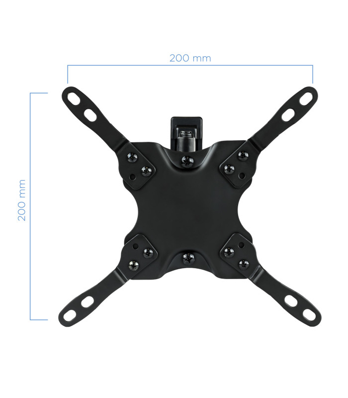 Soporte pared tv television monitor tooq 13 - 42 pulgadas  tour - incli 3 pivots