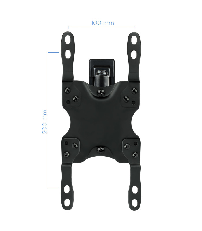Soporte pared tv television monitor tooq 13 - 42 pulgadas  tour - incli 3 pivots