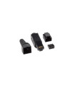 Conector lanberg rj45 cat 6 utp plug 8p8c tool - less