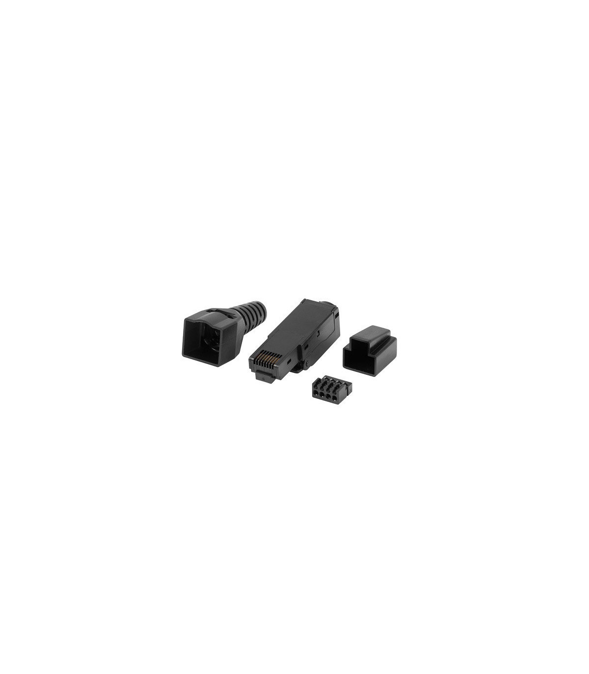 Conector lanberg rj45 cat 6 utp plug 8p8c tool - less