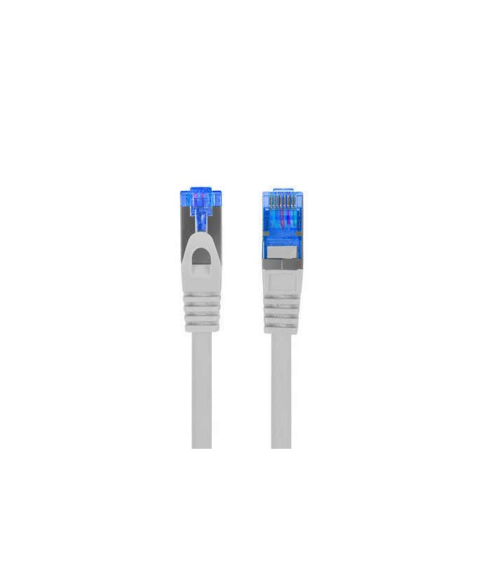 Cable red lanberg latiguillo cat.6a s - ftp lszh cca 1.5m gris fluke passed