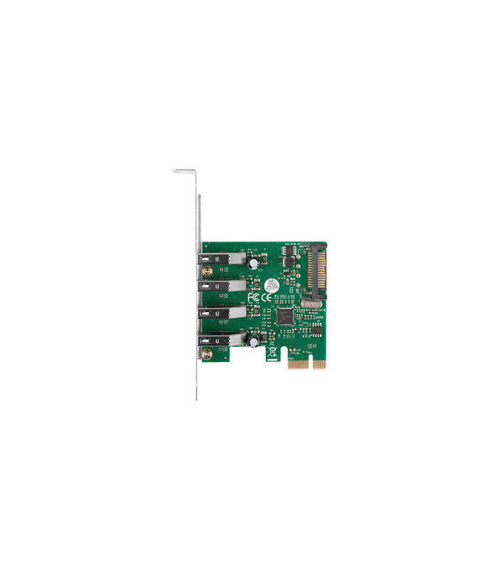 Tarjeta pci express lanberg x1 a 4x usb tipo a 3.1 gen1 low profile