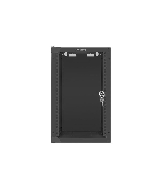 Armario rack lanberg 9u 280x310 auto ensamblado 10 pulgadas hasta 20 kg negro