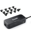 Cargador automatico universal tooq tqlc - 90bs02at 90w 2xusb 12 conectores