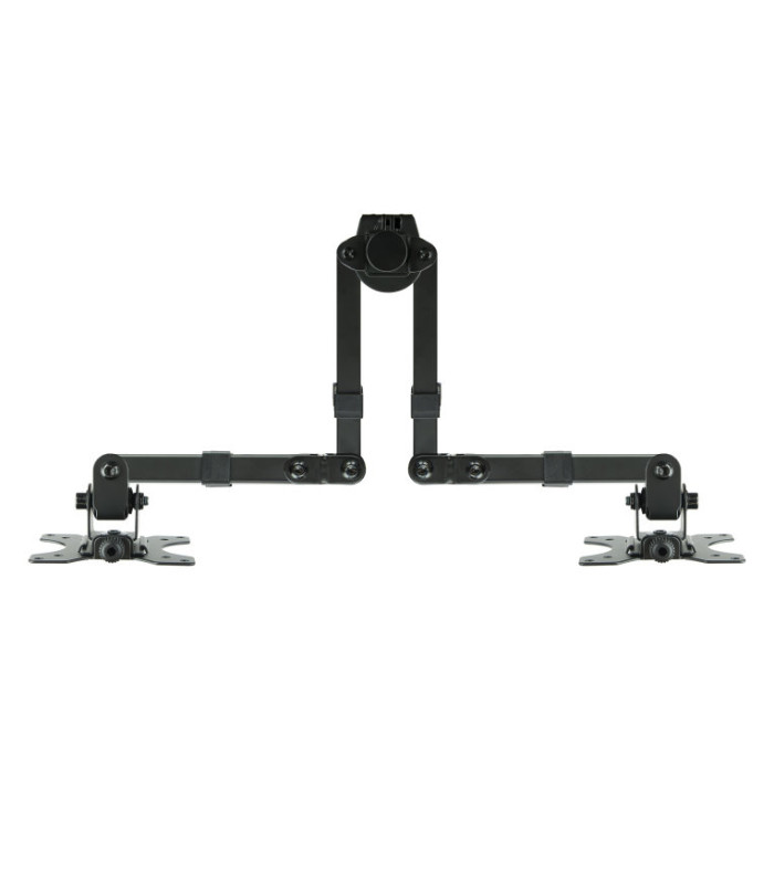 Soporte mesa tooq db1232tn - b 2 pantallas 13 - 32 pulgadas max 8kg por brazo negro