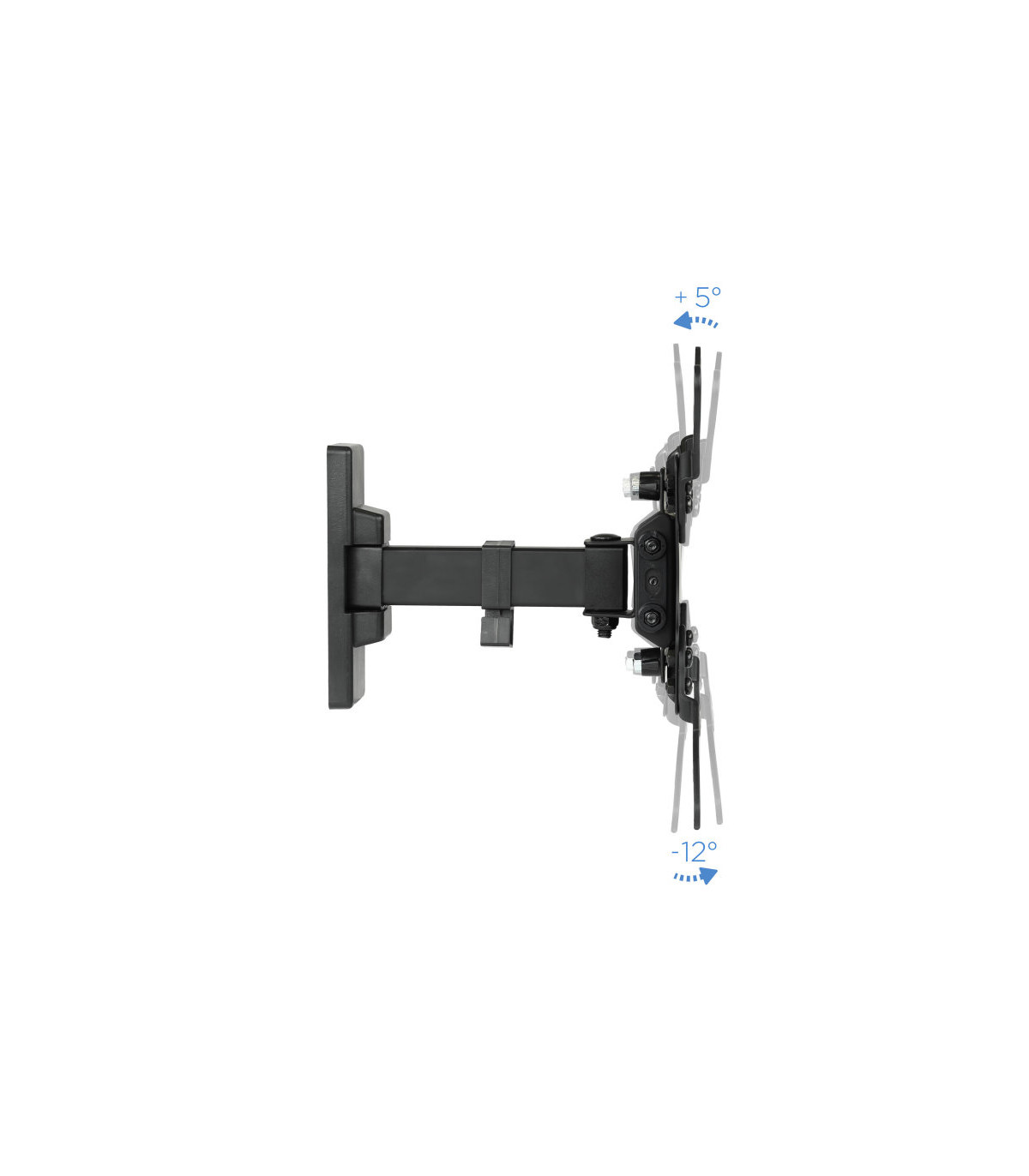 Soporte pared tv tooq lp2042tnl - b negro 13 pulgadas - 42 pulgadas carga maxima 20 kg