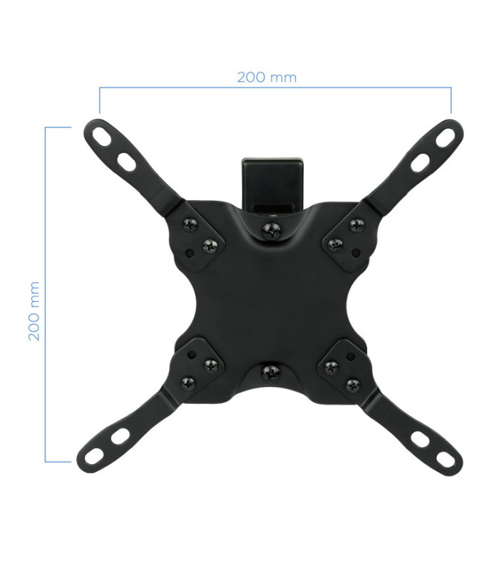 Soporte pared tv tooq lp2042tnl - b negro 13 pulgadas - 42 pulgadas carga maxima 20 kg