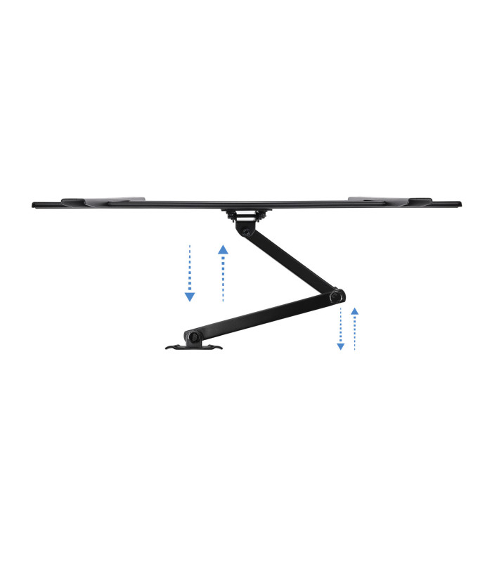 Soporte pared tv tooq lp6070tn - b 37 pulgadas - 70 pulgadas carga maxima 50kg negro