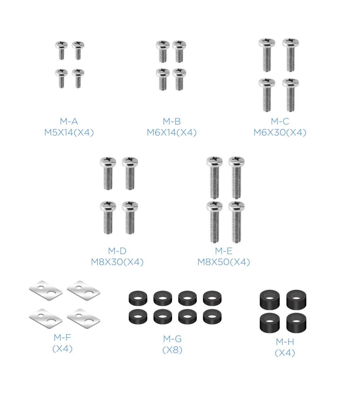 Soporte pared tv tooq lp6070tn - b 37 pulgadas - 70 pulgadas carga maxima 50kg negro