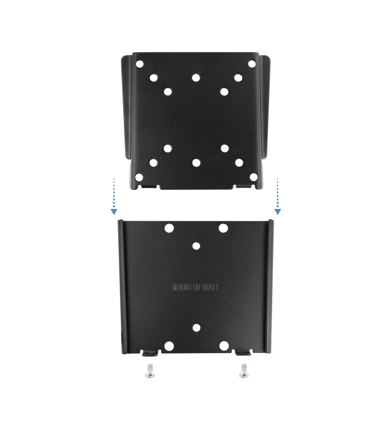Soporte pared tv lp1023f - b 13 pulgadas - 27 pulgadas carga maxima 30kg negro