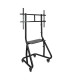 Soporte de suelo con ruedas tooq fs20200m - b 60 pulgadas - 105 pulgadas carga maxima 150kg