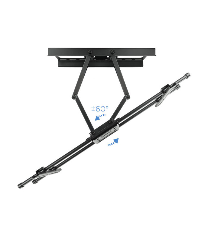 Soporte pared tooq lp3790tn - b 37 pulgadas - 90 pulgadas negro