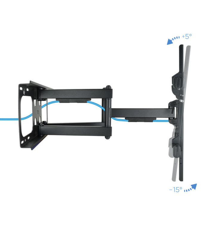 Soporte pared tooq lp3790tn - b 37 pulgadas - 90 pulgadas negro